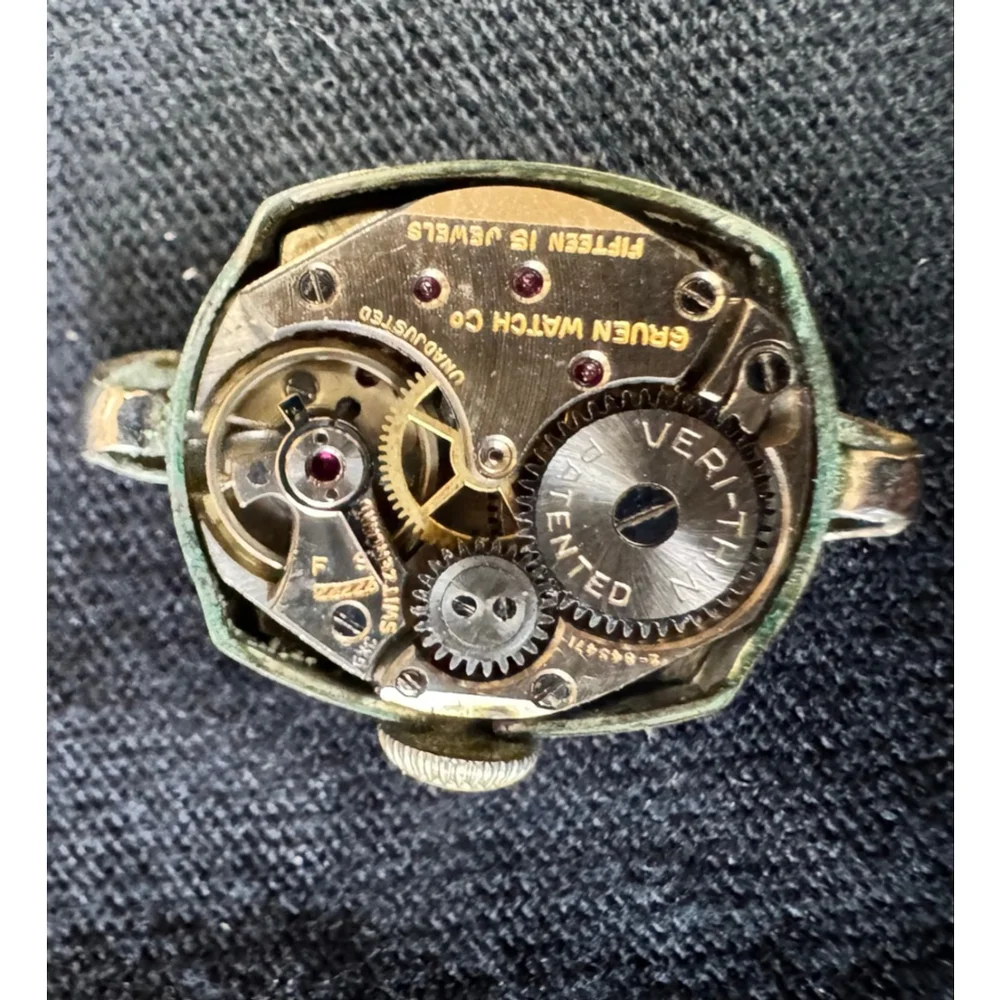 Gruen Veri-Thin 10KT Gold Filled Vintage Mechanical Ladies Watch - working